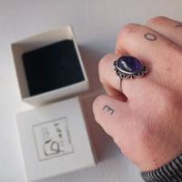 Anello artigianale in argento 925 nichel free
