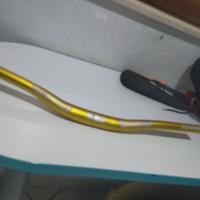 manubrio Alluminio oro