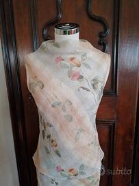 Completo elegante estivo donna in voile