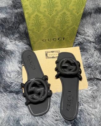 ciabatte Gucci in Gomma