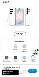 samsung  s26 ultra 1 terabyte nuovo sigillato 