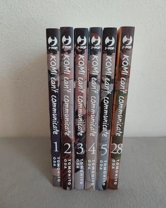 Komi Can’t Communicate – Volumi 1-5 e 28