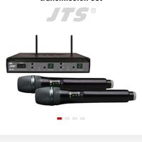 radiomicrofono doppio uhf professionale 