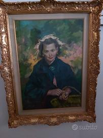 dipinto olio su tela