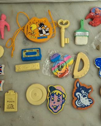 Lotto Completo Gomme  Vintage Anni 80/90