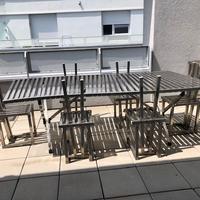 Kit mobili per esterno in 100% acciaio inox
