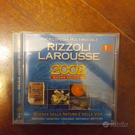 CD enciclopedia multimediale Rizzoli Larousse 2002
