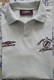 Polo grigia Umbro Vintage Football Collection