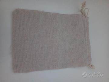 12 Sacchetti lino cm 12  x 17 