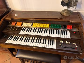 Organo elettronico CRB Diamond '70/80 con sgabello