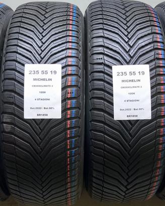 4 GOMME 235 55 19 MICHELIN BR1858