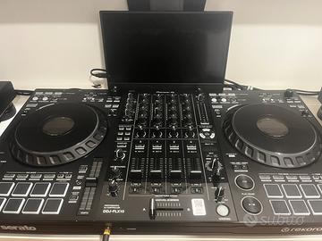 Pioneer ddj flx10 + schermo touch + decksaver