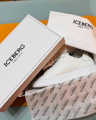 Sneakers scarpe Iceberg 42 bianche