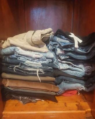 Jeans Pantaloni Uomo Abbigliamento
