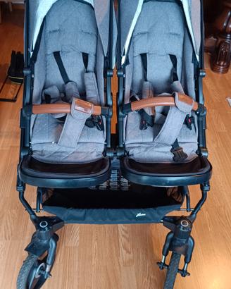 passeggino gemellare Hartan two select