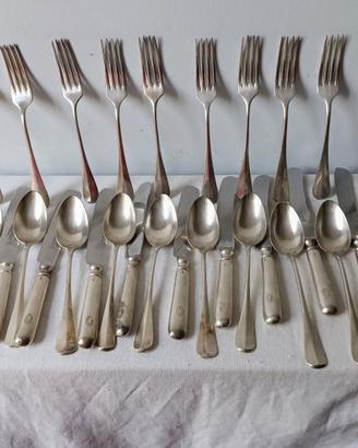 Set 30 Posate Vintage "Pensione Berti" (Anni '60)