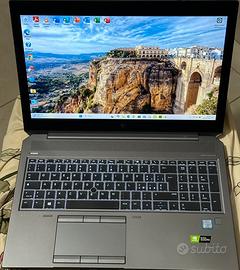 HP ZBOOK 15 G6-15,6”FHD-I7-9850H-NVIDIA QUADRO