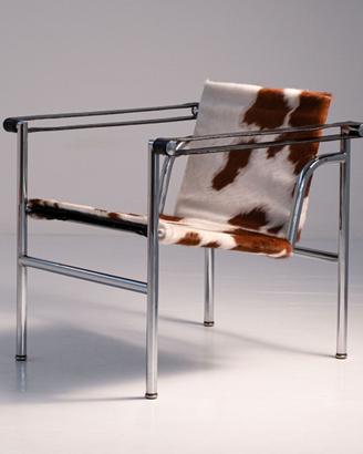 Poltroncina LC1 di Le Corbusier per Cassina