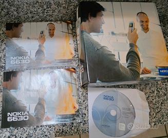Manuale CD-Rom e Scatola Originale Nokia 6630