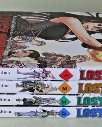 Manga "LOST SEVEN" di K. Nakashima Serie Completa