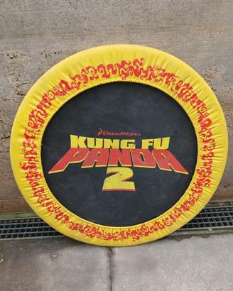 Trampolino kunk fu panda per bambini di 2 - 4 anni