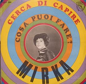 Disco in vinile 7 ' da collezione MIRKA anno 1968