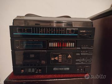 Giradischi cassa radio Lenco LP 400 Anni 70