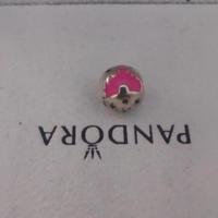 Pandora Charm Pink Castle Hong Kong Disneyland