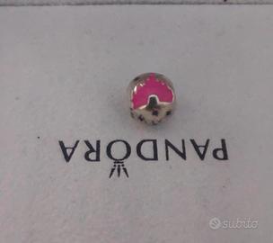 Pandora Charm Pink Castle Hong Kong Disneyland