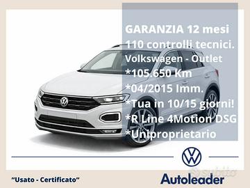 Volkswagen T-Roc 2.0 TDI SCR 150 CV DSG 4MOTION R-