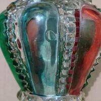 lampada ad olio in vetro vintage 