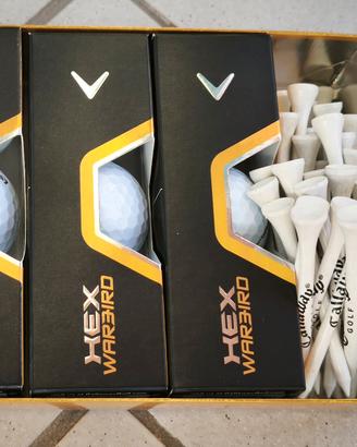 palline golf hex warbid n.9 nuove