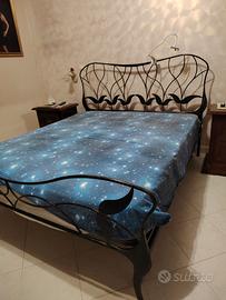 letto in ferro battuto