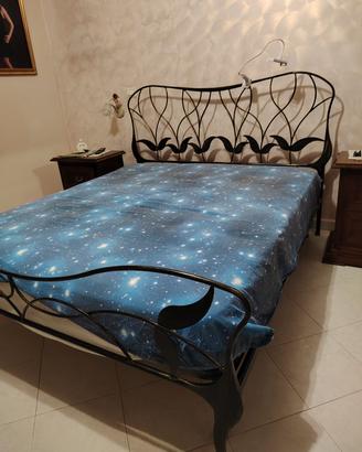 letto in ferro battuto