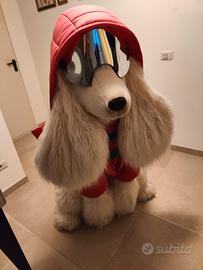 Peluche cane mascotte Benetton