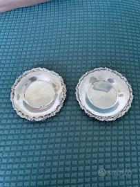 Piattini argento 800 Stancampiano