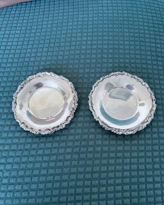 Piattini argento 800 Stancampiano