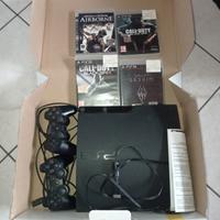 PlayStation 3, 2 controller, 4 giochi