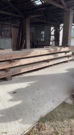 Travi massiccio legno