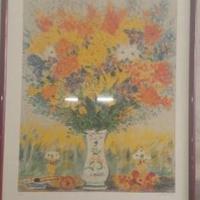 Serigrafia polimaterica di cascella