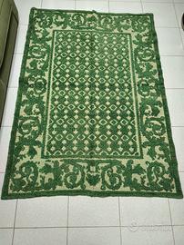 Antico tappeto sardo realizzato a telaio