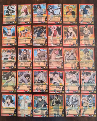 Naruto Card Game 112 carte Serie 2 Le Spire del Se