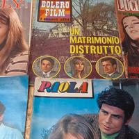 Lotto 6 Riviste Fotoromanzi Vintage 1968 1969 1970