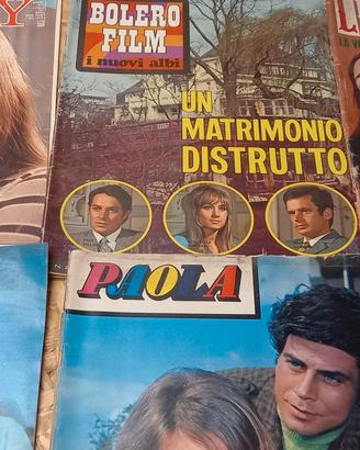 Lotto 6 Riviste Fotoromanzi Vintage 1968 1969 1970