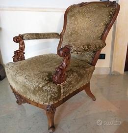 POLTRONA a Bergere 1800