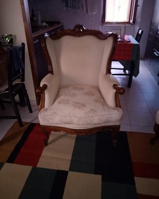  2 Poltrone Bergere