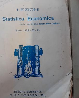 Dispense U.  anni ’30 – GUF Napoli Mussolini