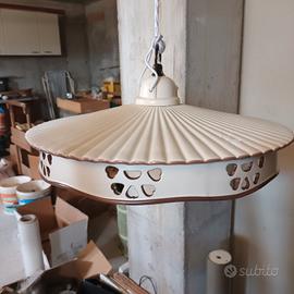 lampadario ceramica 