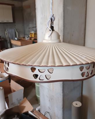 lampadario ceramica 