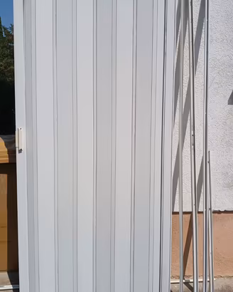 Porta a soffietto 206x100 cm bianca